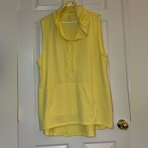 New York & Company yellow coverup, XL